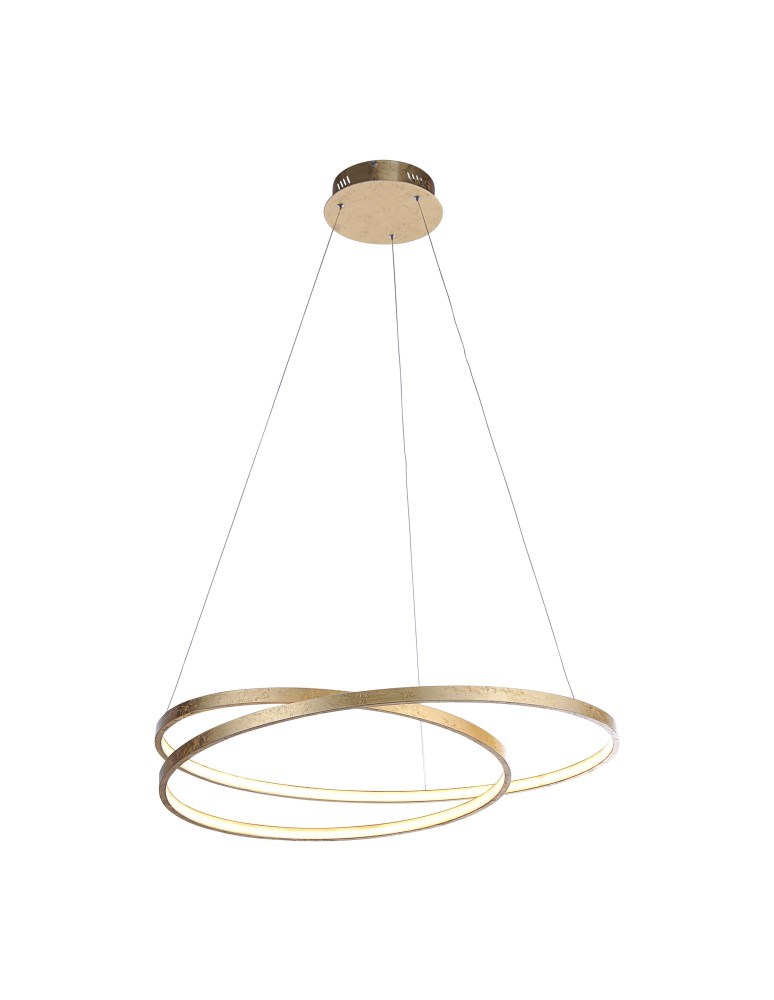 Paul Neuhaus Roman Lampa Wisząca Złoty 2474-12