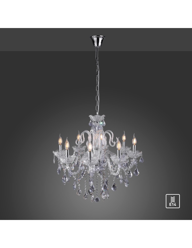 Paul Neuhaus Gracia Lampa Wisząca Trasparentny 3081-00
