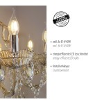 Paul Neuhaus Gracia Lampa Wisząca Mosiądz 3081-97