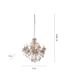 Paul Neuhaus Gracia Lampa Wisząca Mosiądz 3081-97