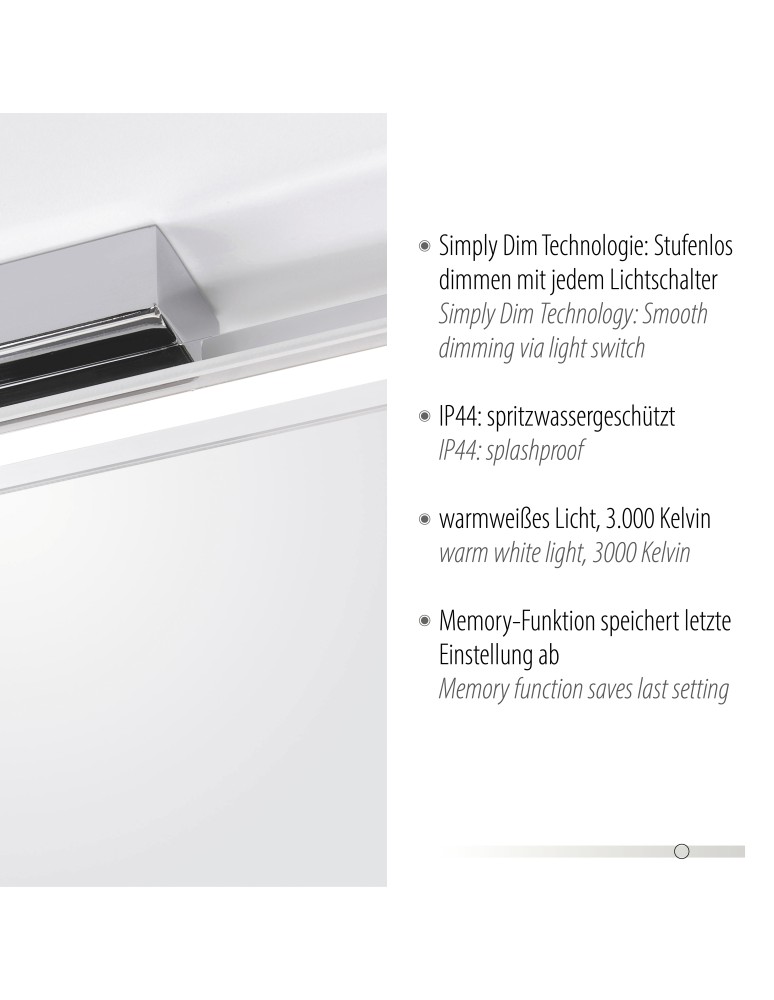 Paul Neuhaus Timon Kinkiet Chrom 9108-17