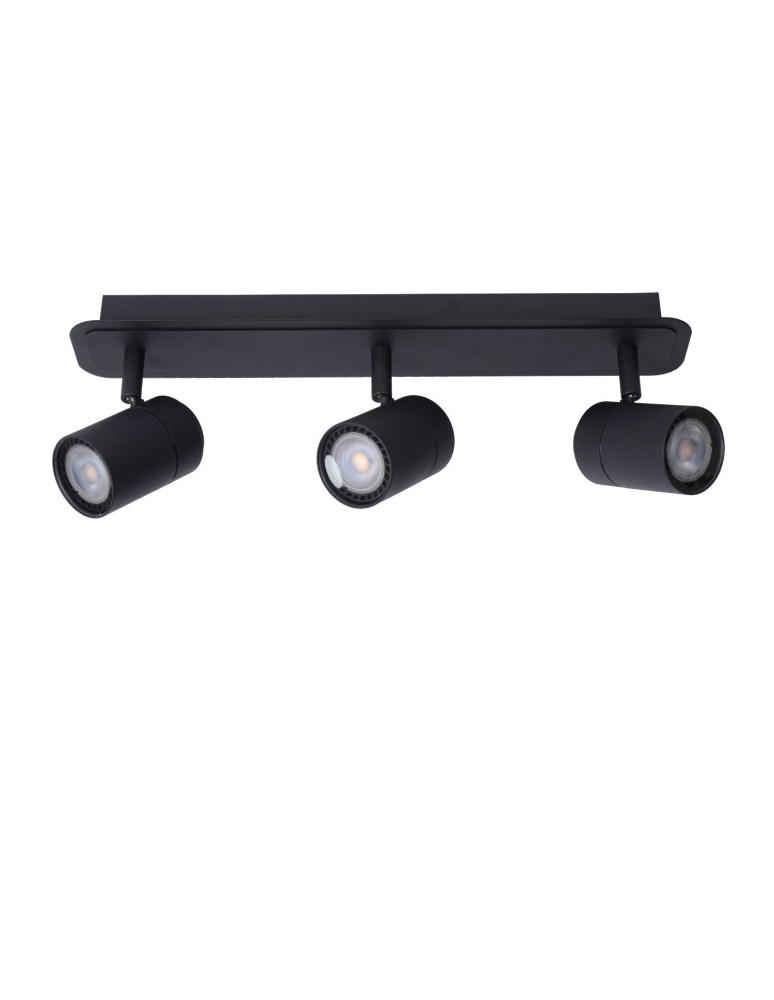 Spotlight ceiling lamps - Lucide LENNERT Wall lamp 3xGU10 black 26958/15/30 - product kolory-swiatla.pl 3