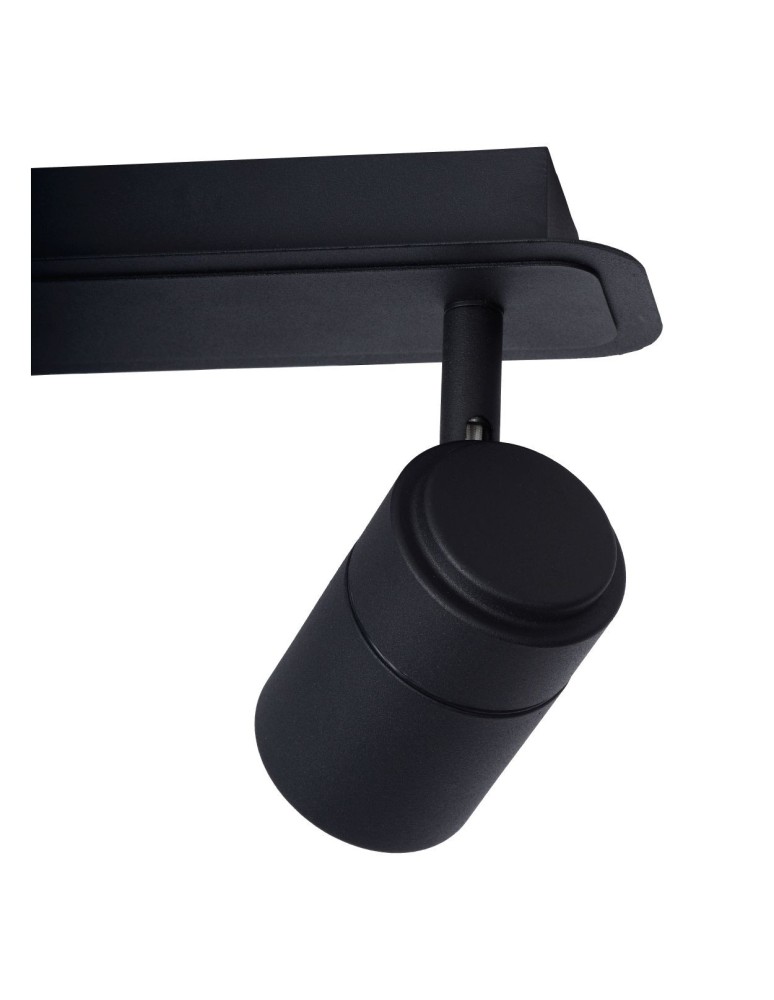 Spotlight ceiling lamps - Lucide LENNERT Wall lamp 3xGU10 black 26958/15/30 - product kolory-swiatla.pl 6