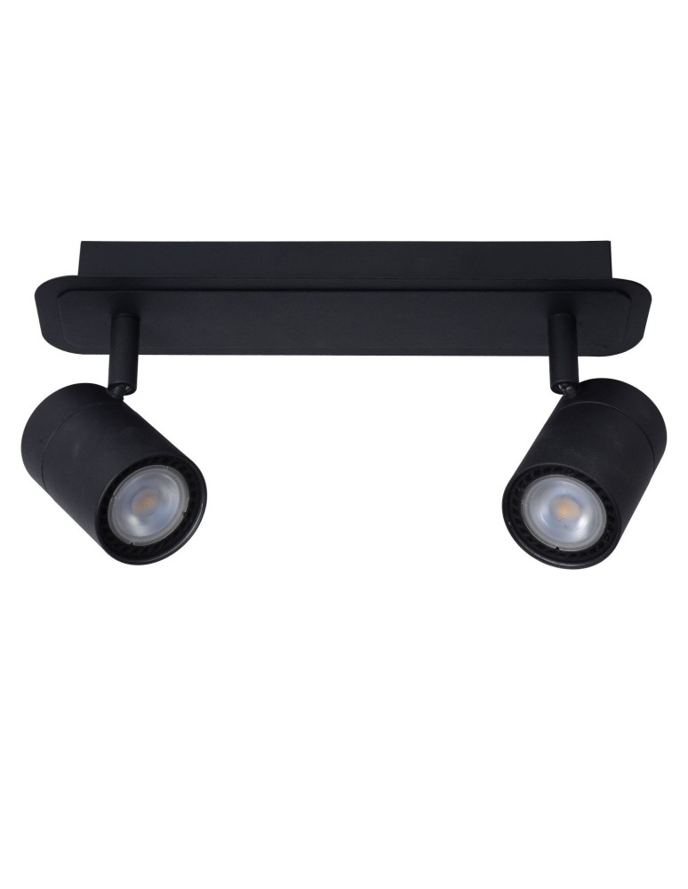 Spotlight ceiling lamps - Lucide LENNERT Wall lamp 2xGU10 black 26958/10/30 - product kolory-swiatla.pl 3