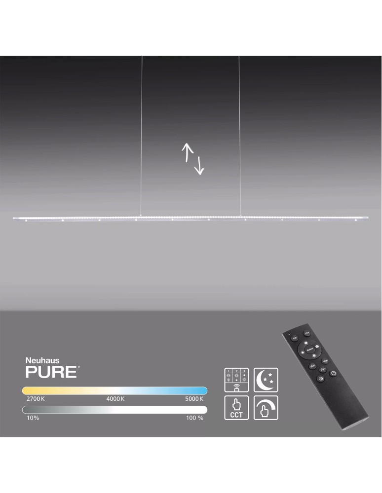 Paul Neuhaus Pure-Cosmo Lampa Wisząca 2533-95