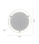 Paul Neuhaus Ritus Lampa Sufitowa Antracyt 15391-13