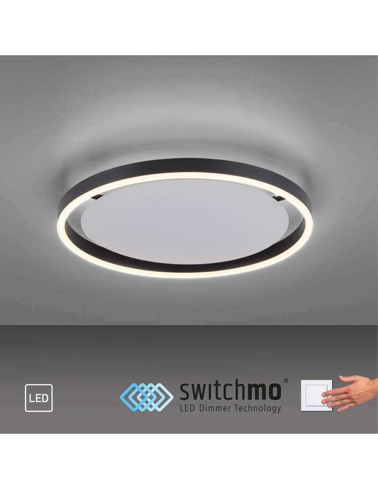Paul Neuhaus Ritus Lampa Sufitowa Antracyt 15391-13