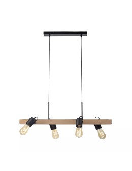 Paul Neuhaus Canop Lampa Wisząca Czarny 15630-18