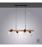 Paul Neuhaus Canop Lampa Wisząca Czarny 15630-18