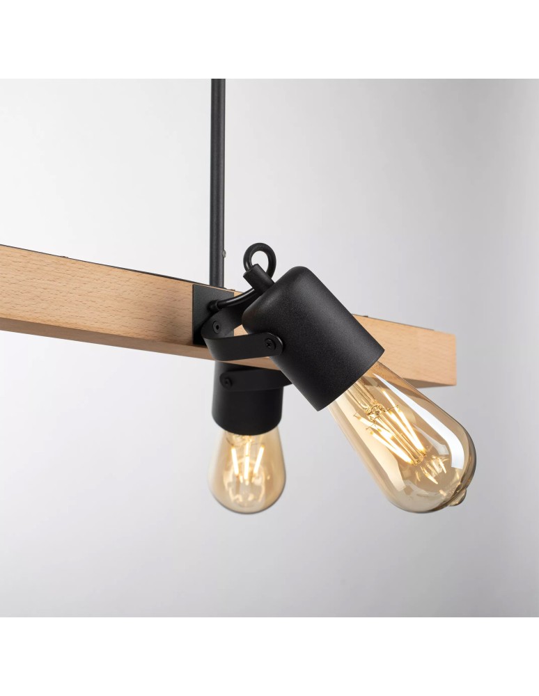 Paul Neuhaus Canop Lampa Wisząca Czarny 15630-18