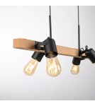 Paul Neuhaus Canop Lampa Wisząca Czarny 15630-18