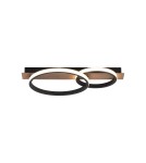 Paul Neuhaus Trooper Lampa Sufitowa Drewno/Czarny 15615-78