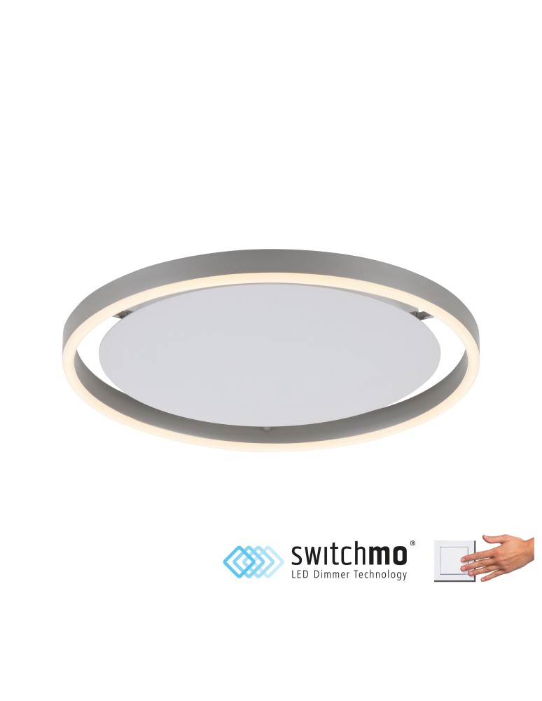 Paul Neuhaus Ritus Lampa Sufitowa Aluminium 15391-95
