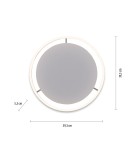 Paul Neuhaus Ritus Lampa Sufitowa Aluminium 15391-95