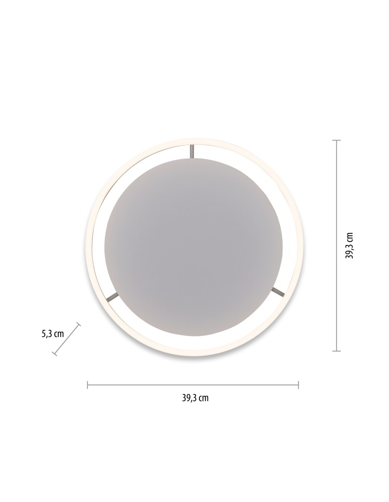 Paul Neuhaus Ritus Lampa Sufitowa Aluminium 15391-95