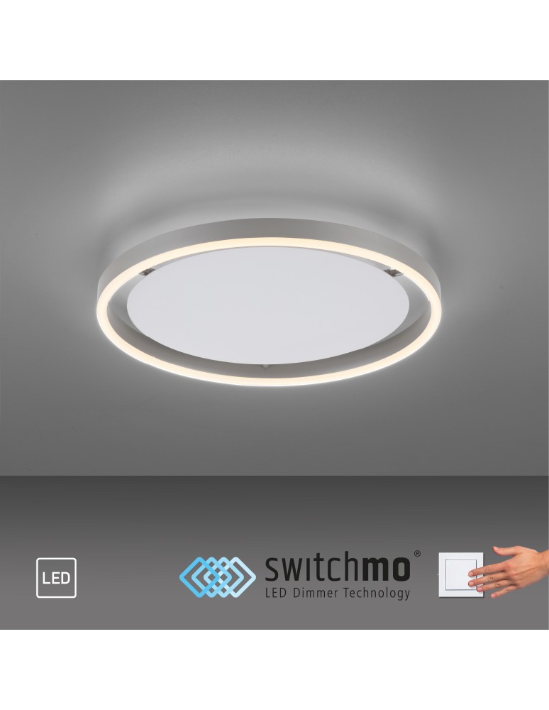 Paul Neuhaus Ritus Lampa Sufitowa Aluminium 15391-95