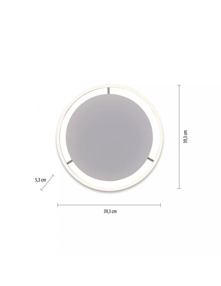 Paul Neuhaus Ritus Lampa Sufitowa Aluminium 15391-95