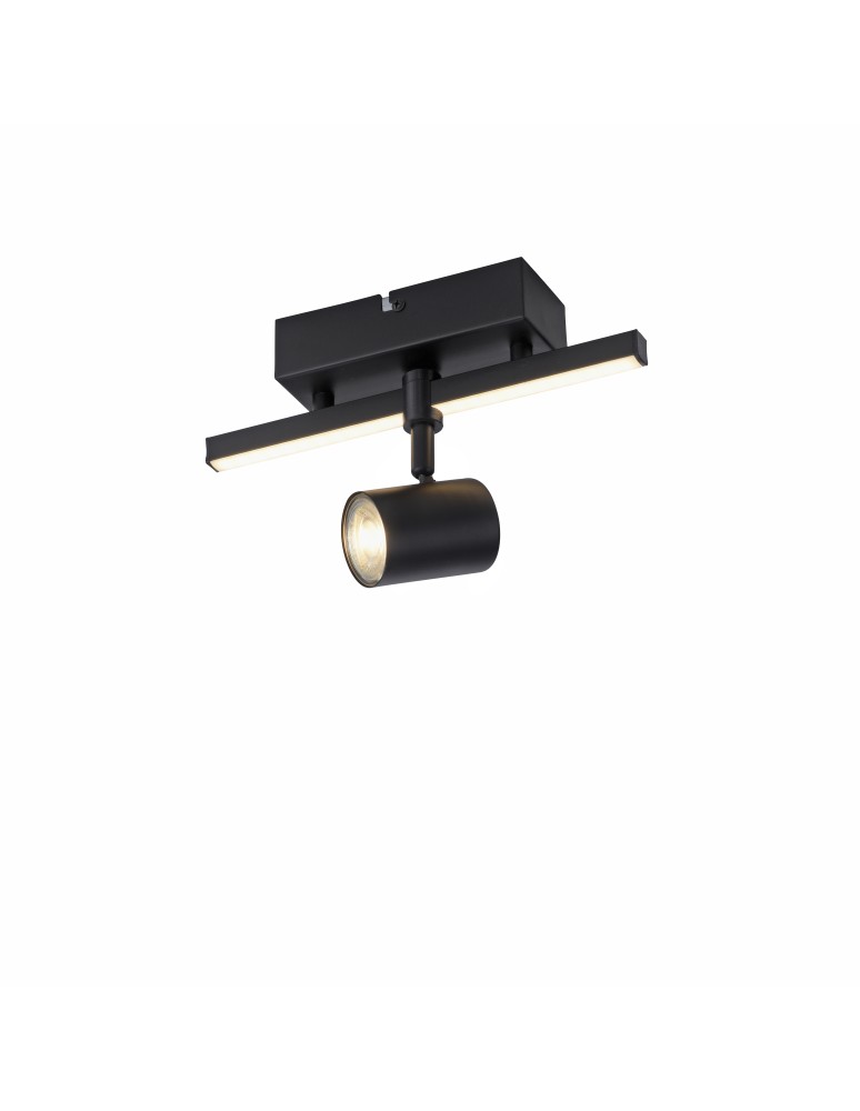 Paul Neuhaus Barik Lampa Sufitowa Czarny 6523-18
