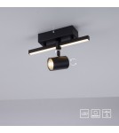 Paul Neuhaus Barik Lampa Sufitowa Czarny 6523-18