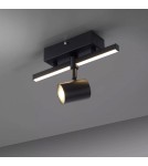 Paul Neuhaus Barik Lampa Sufitowa Czarny 6523-18