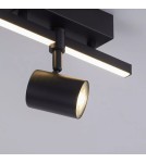 Paul Neuhaus Barik Lampa Sufitowa Czarny 6523-18