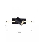 Paul Neuhaus Barik Lampa Sufitowa Czarny 6523-18