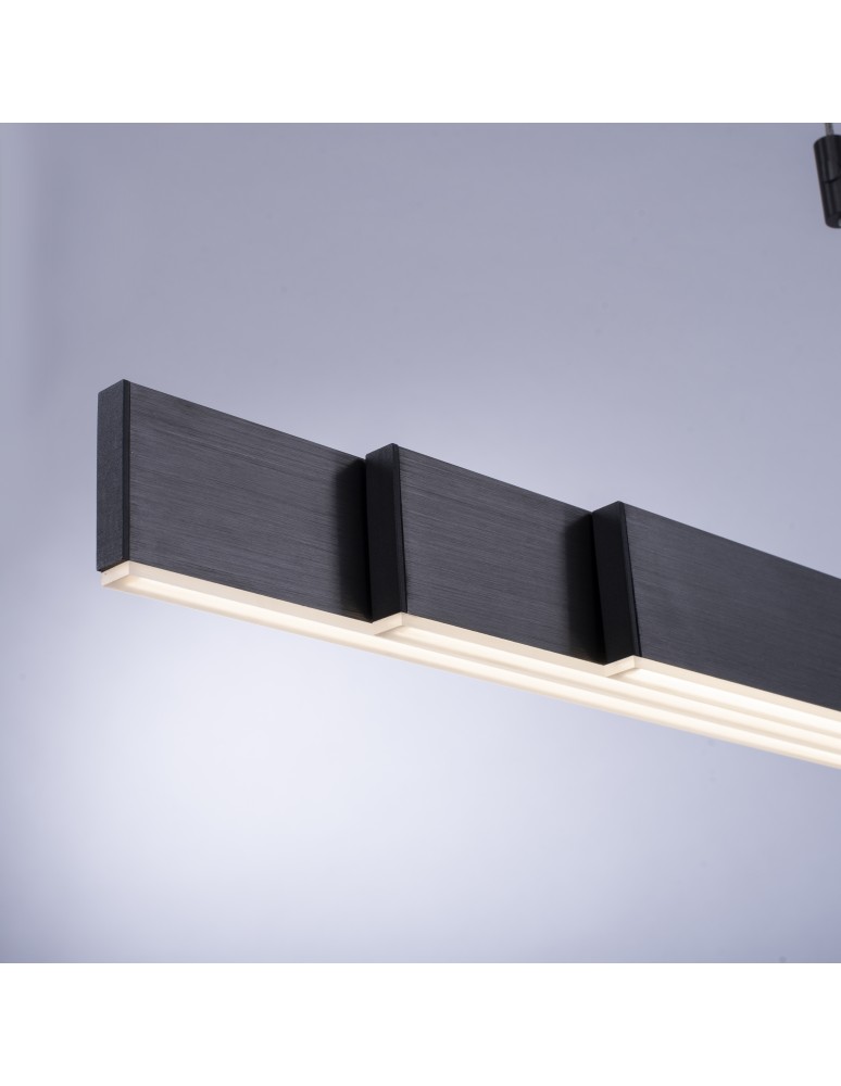Paul Neuhaus Pure-Moto Lampa Wisząca Szary 2525-15