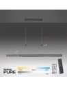 Zobacz Paul Neuhaus Pure-Moto Lampa Wisząca Szary 2525-15