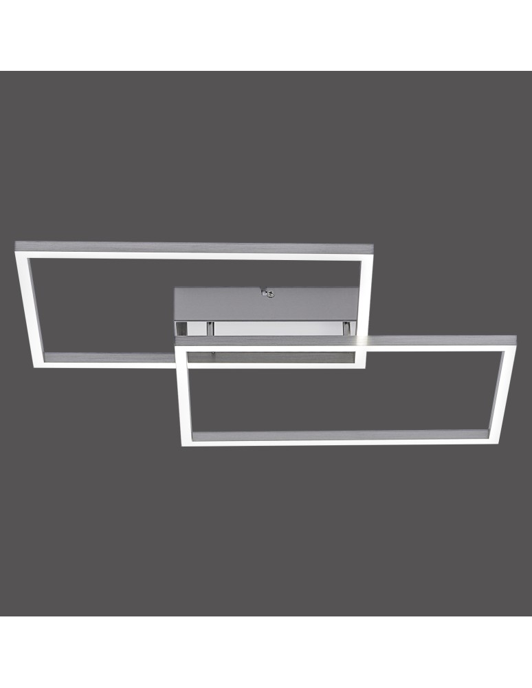 Paul Neuhaus Iven Lampa Sufitowa Stalowy 14018-55