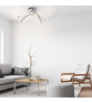 Paul Neuhaus Violetta Lampa Sufitowa Stalowy 15441-55
