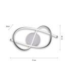 Paul Neuhaus Violetta Lampa Sufitowa Stalowy 15441-55