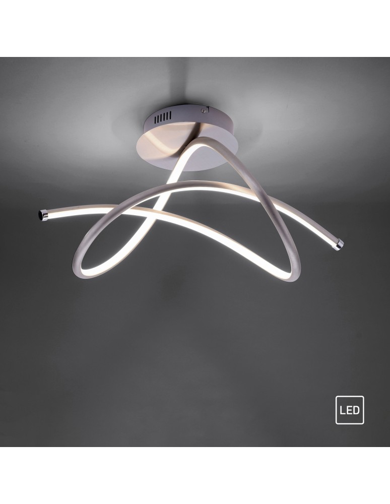 Paul Neuhaus Violetta Lampa Sufitowa Stalowy 15441-55
