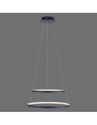 Paul Neuhaus Circle Lampa Wisząca Antracyt 11525-13