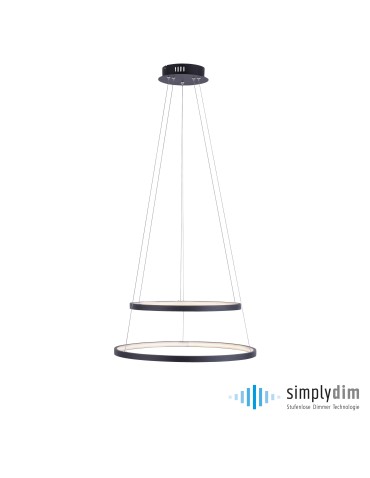 Paul Neuhaus Circle Lampa Wisząca Antracyt 11525-13 - product 2