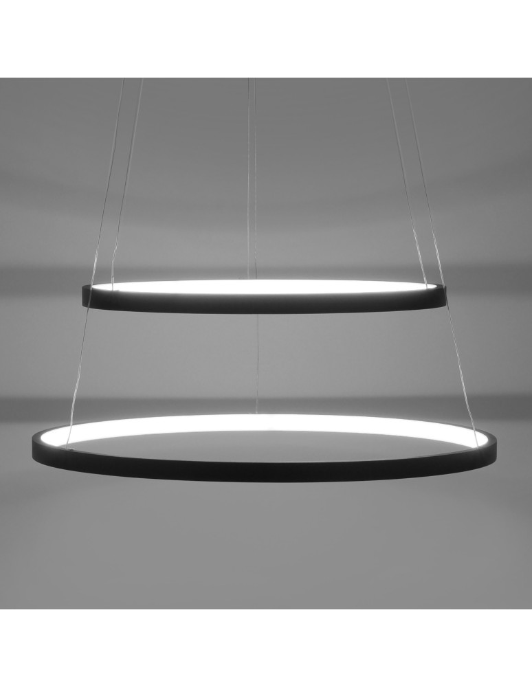 Paul Neuhaus Circle Lampa Wisząca Antracyt 11525-13