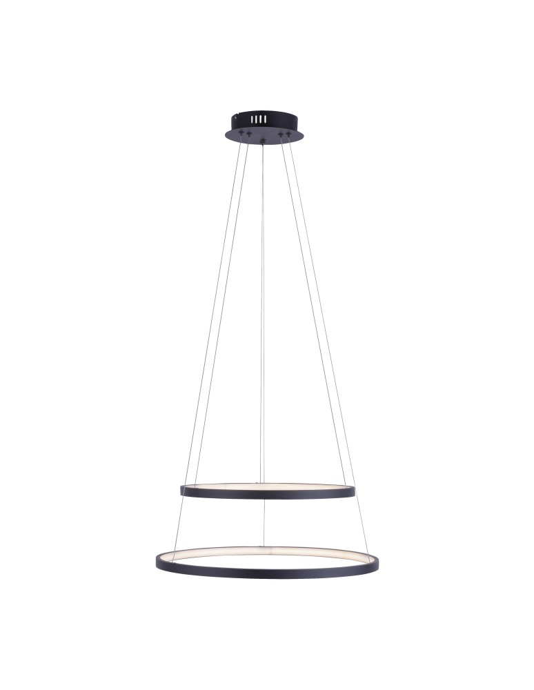 Paul Neuhaus Circle Lampa Wisząca Antracyt 11525-13