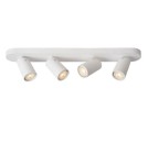 Spotlight ceiling lamps - Lucide XYRUS Ceiling 4xGU10 white 23954/21/31 - product 1