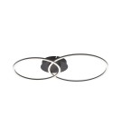 Paul Neuhaus Ivanka Lampa Sufitowa Czarny 14537-18