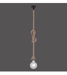 Paul Neuhaus Rope Lampa Wisząca Brązowy 15481-18