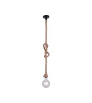 Paul Neuhaus Rope Lampa Wisząca Brązowy 15481-18
