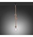 Paul Neuhaus Rope Lampa Wisząca Brązowy 15481-18