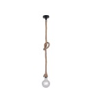 Paul Neuhaus Rope Lampa Wisząca Brązowy 15481-18