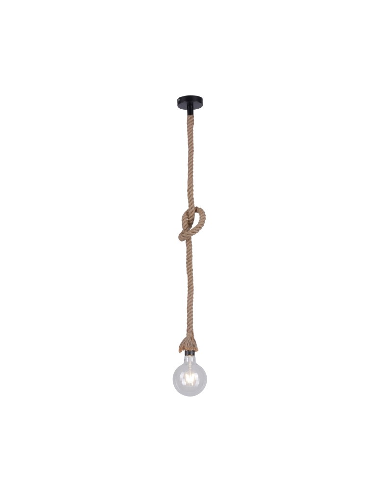 Paul Neuhaus Rope Lampa Wisząca Brązowy 15481-18
