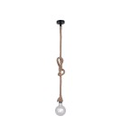 Paul Neuhaus Rope Lampa Wisząca Brązowy 15481-18