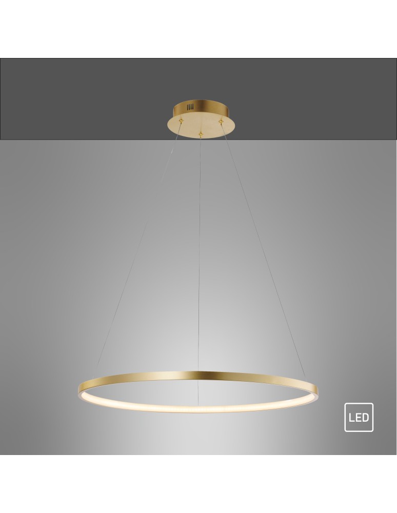 Paul Neuhaus Circle Lampa Wisząca Złoty 11524-12