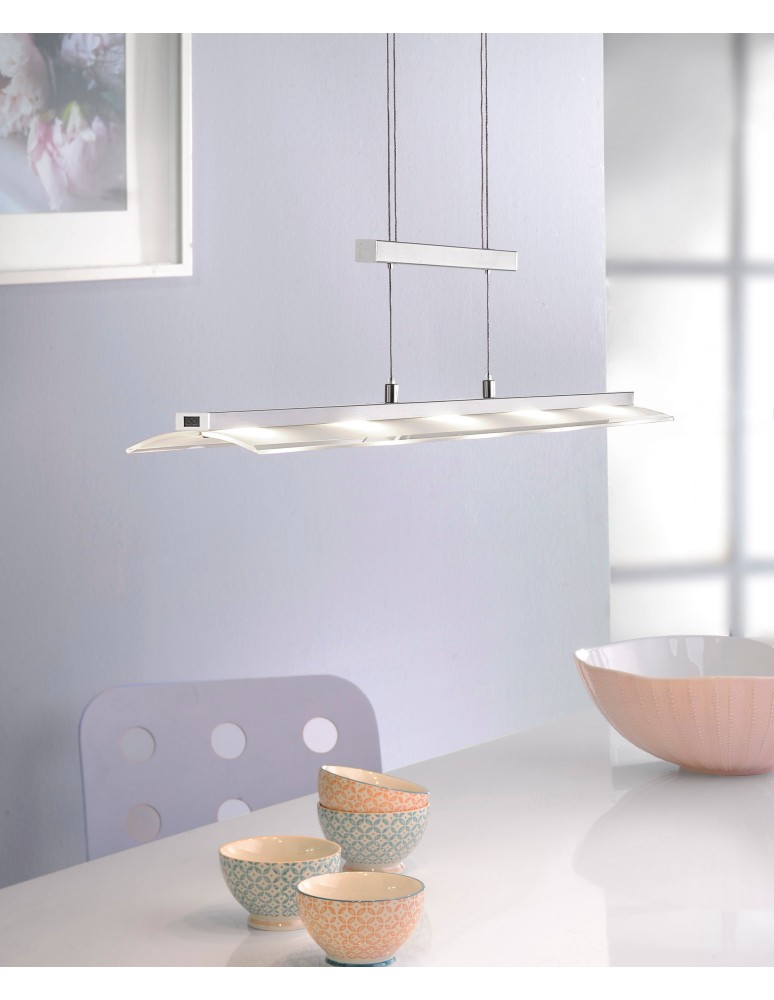Paul Neuhaus Nele Lampa Wisząca Stalowy 12278-55