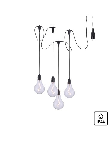 Paul Neuhaus Enni Lampa Wisząca Czarny 19094-18 - product 2