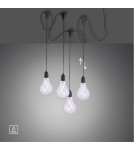 Paul Neuhaus Enni Lampa Wisząca Czarny 19094-18