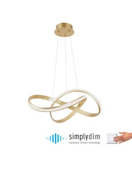 Paul Neuhaus Melinda Lampa Wisząca Złoty 8291-12 - product 2