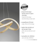 Paul Neuhaus Melinda Lampa Wisząca Złoty 8291-12